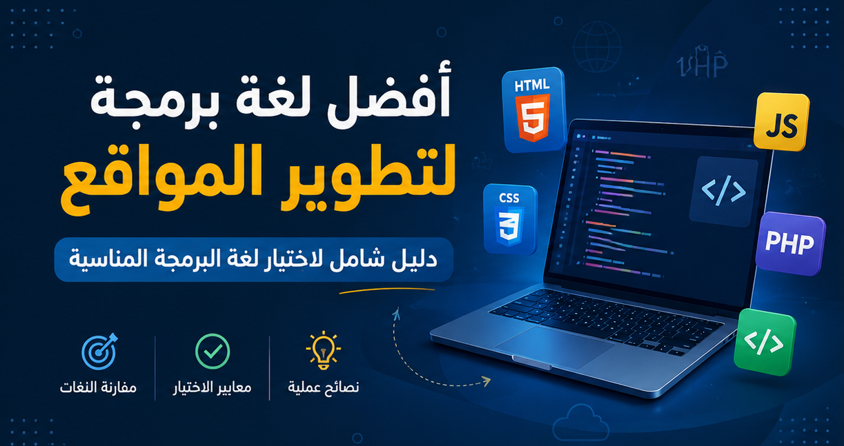 ما أفضل لغة برمجة لتطوير المواقع؟
